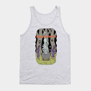 Not What They Expected Happy Halloween Tank Top